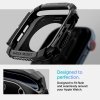 Etui Spigen Rugged Armor do Apple Watch 10 / 11 (42 mm) – Czarny Matowy (Matte Black)